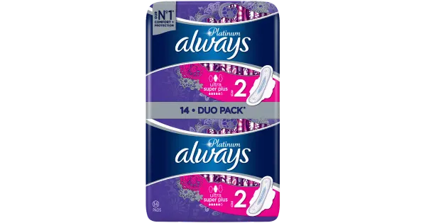 Always hügieeniside Platinum S2 14tk