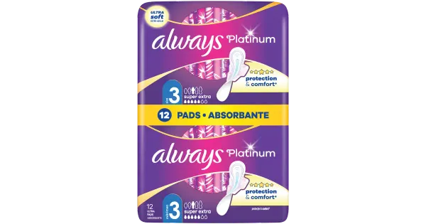 Always hügieeniside Platinum S3 12tk