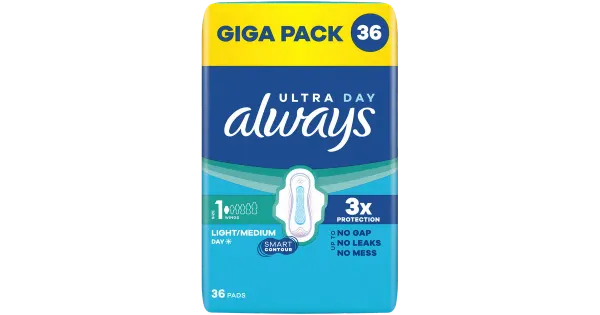Always Ultra Normal 1 hügieeniside 36 tk
