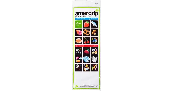 Amergrip külmutuskott liugsulguriga 7l 6tk