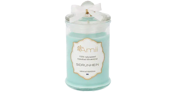 Amii lõhnaküünal sidrunhein 110g