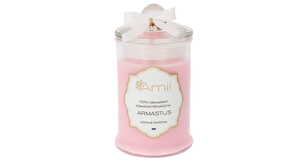 Lõhnaküünal sojavahast Armastus, AMII, 1 tk