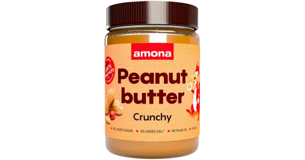 Amona maapähklivõie crunchy 350g