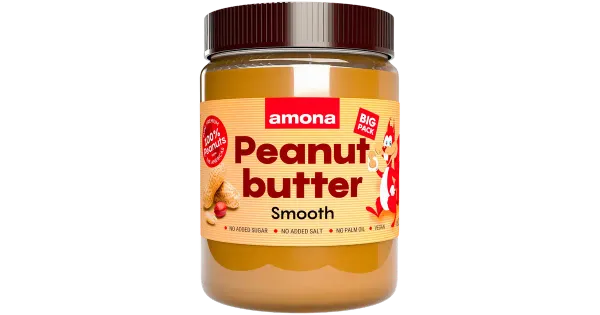 Amona maapähklivõie smooth 600g