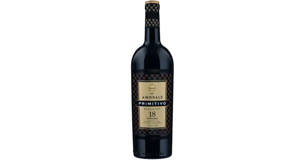 Amorale Primitivo 18 Puglia KGT vein 18%vol 750 ml