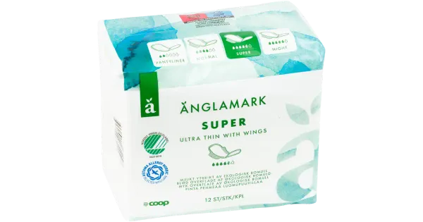 Änglamark hügieeniside super ultra thin 12tk