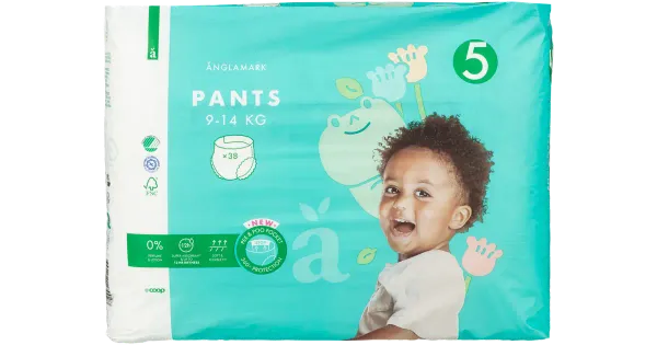 Änglamark Junior püksmähkmed 9-14 kg, 38 tk