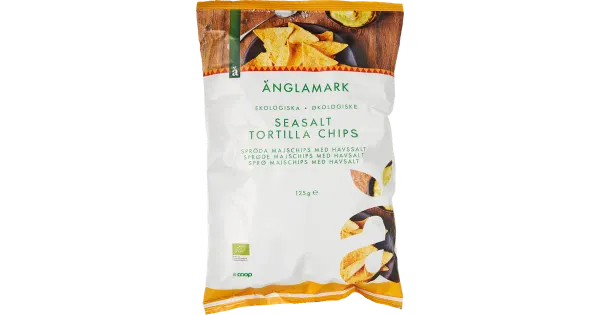 Änglamark mahe tortillakrõpsud 125g