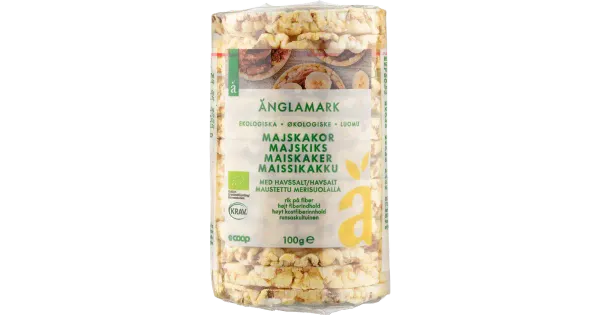 Änglamark meresoolaga maitsestatud mahemaisivahvlid 100 g
