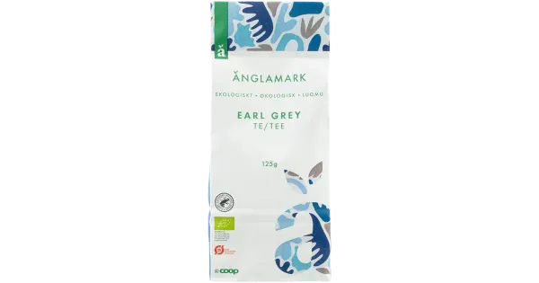 Änglamark must tee Earl Grey, orgaaniline 125g