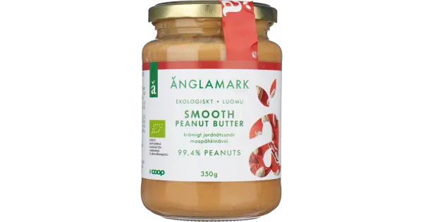 Änglamark orgaaniline kreemjas maapähklivõi 350g mahe