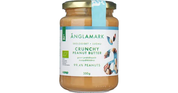 Änglamark orgaaniline teraline maapähklivõ 350g mahe