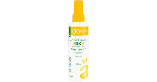 Änglamark päikesekreemi sprei SPF50 laste 200ml