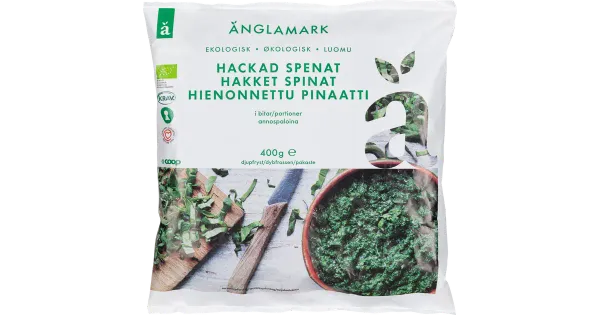Änglamark Peenestatud Mahe Spinat 400 g