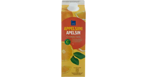 APELSINIMAHL 100% 1 L