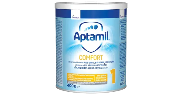 Aptamil Comfort 1 piimasegu 400 g, alates sünnist
