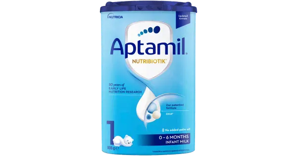 Aptamil® NUTRIBIOTIK™ 1 piimal põhinev imiku piimasegu alates sünnist, 800g
