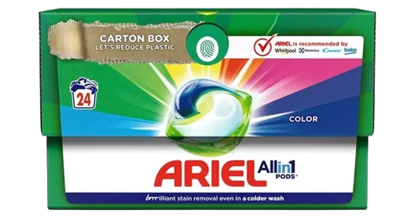 Ariel geelkapslid color 24tk