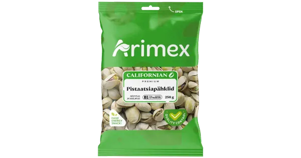 ARIMEX Premium pistaatsiapähklid 250G