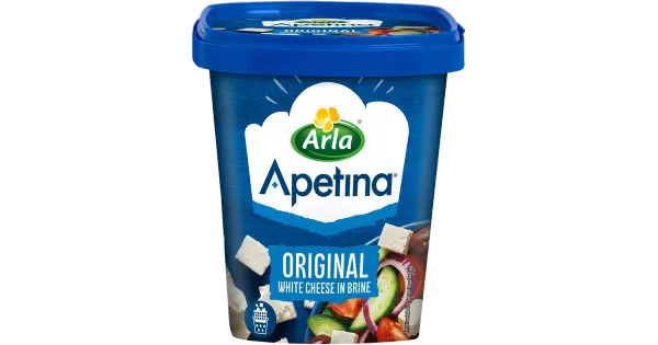 Arla Apetina Original vahemerepärase valge juustu kuubikud soolvees 200 g