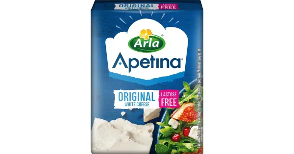 Arla Apetina salatijuustupala, laktoosivaba, 200 g