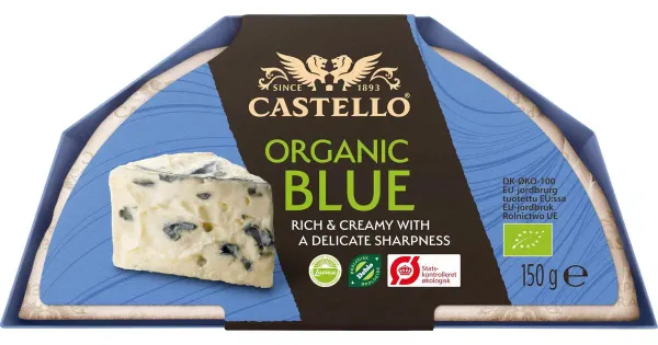 Arla Castello ökoloogiline sinihallitusjuust, 150 g