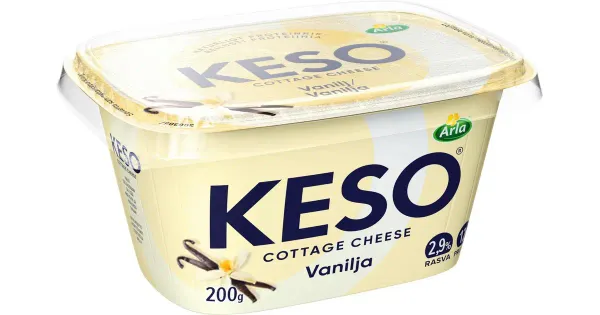 Arla Keso kodujuust vanilli, 200 g