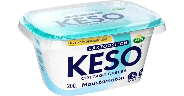 Arla Keso laktoosivaba naturaalne kodujuust (1,5%) 200 g
