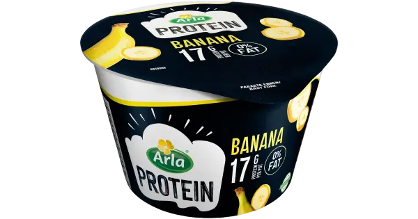 Arla proteiinirikas banaanikohupiim, laktoosivaba, 200 g