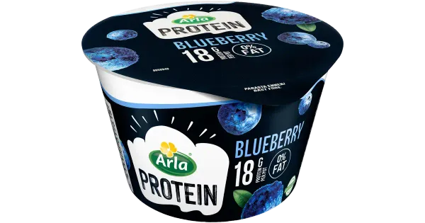 Arla Protein laktoosivaba mustikakohupiim, 200 g