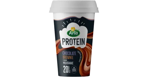 Arla Protein šokolaadi-ja brownie-maitseline laktoosivaba piimakokteil, 200 ml