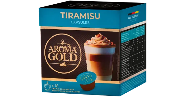 Aroma Gold Tiramisu kohvikapslid Dolce Gusto 16tk 256g