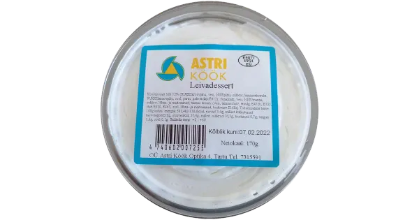 Astri Köök Leivadessert 170G
