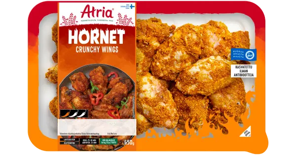 Atria Hornet krõbedad kanatiivad 650 g