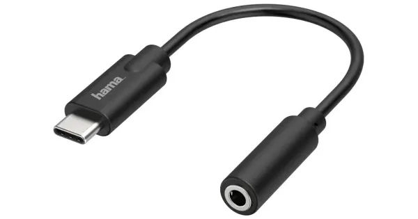 Audio-adapter, 3,5 mm - USB-C, Stereo