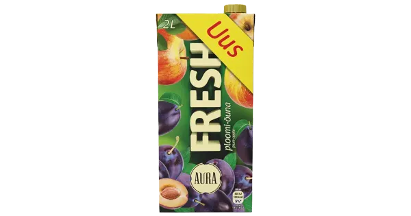Aura Fresh ploomi-õuna mahlajook 2L