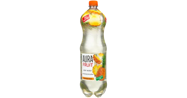 Aura Fruit Ananassimaitseline vesi 1.5l