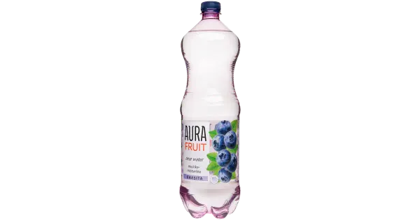 Aura Fruit Mustika maitsestatud vesi 1,5 l