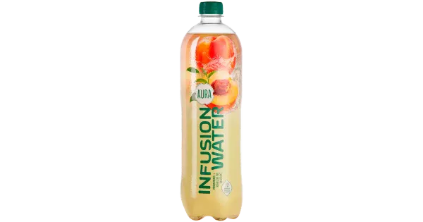Aura Infusion virsikumahla-rohelise tee ekstraktiga jook 1 l