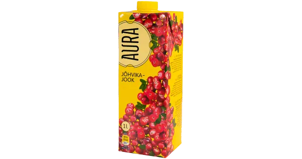 Aura jõhvikajook 1L