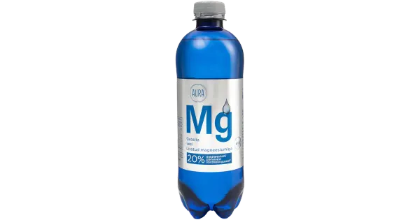 Aura Magneesiumivesi gaasita 500 ml