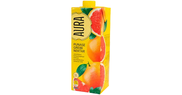 Aura punase greibi nektar 1L