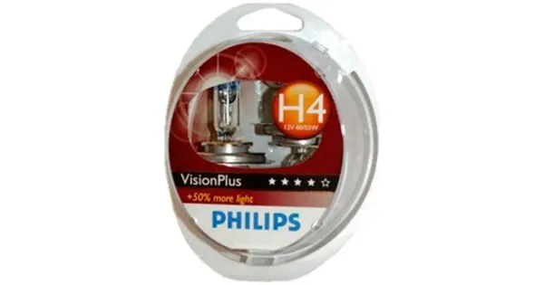 Autolamp H4 VisionPlus 12V 60/55W 2 tk