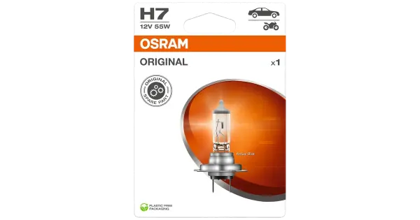 Autolamp Osram H7 55W 12V PX26D