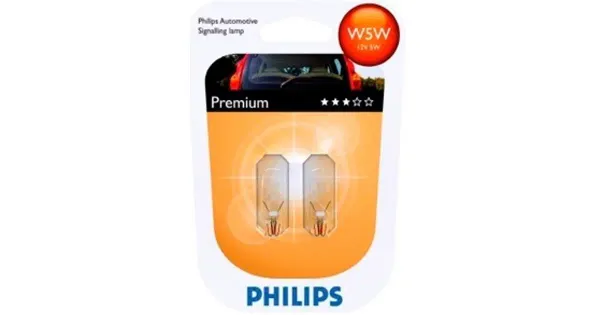 Autolamp W5W Premium 12V 5W 2 tk