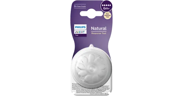 Avent Natural 3.0 pudelilutt, alates 6-elukuust, 2 tk
