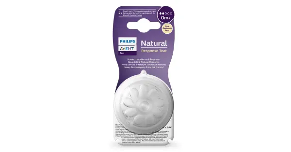 Avent Natural 3.0 pudelilutt, sünnist alates, 2 tk