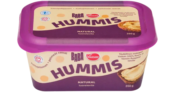 Baba hummis naturaalne rasvasegu, 350 g