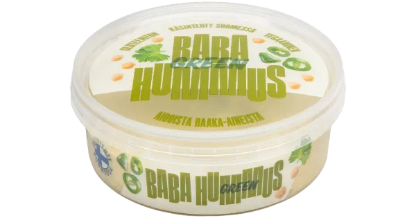 Baba roheline kikerhernehummus, 225 g