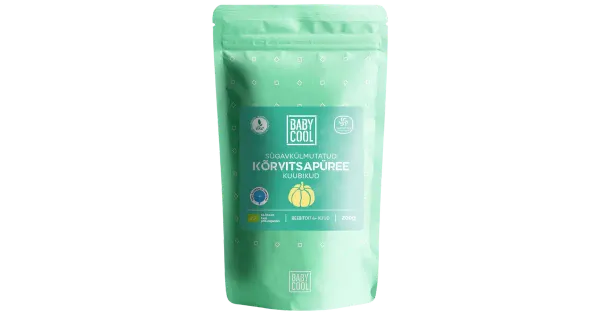 BabyCool Sügavkülmutatud Kõrvitsapüree Kuubikud 200 g